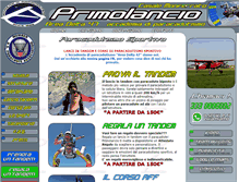 Tablet Screenshot of primolancio.it